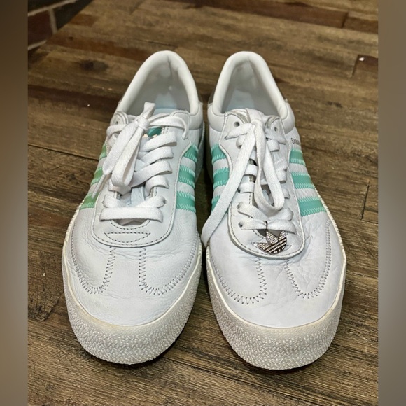 Ladies Adidas Swarovski Sambarose - size 8 - Picture 4 of 8